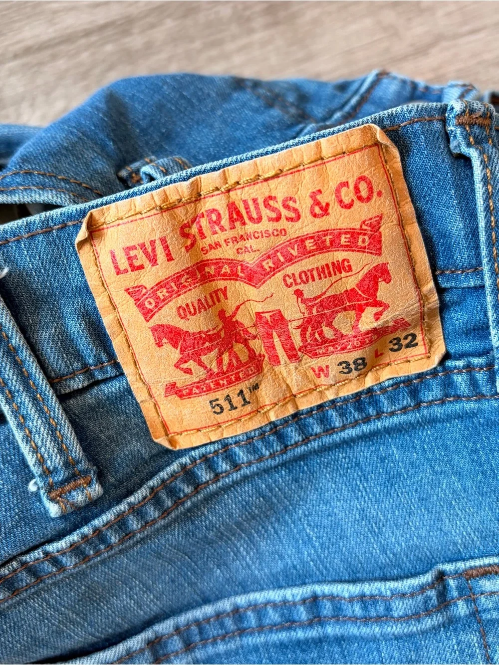 Levi's 511 denim jeans
